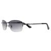 [Police] Fashion Glasses Eyeglasses Sunglasses SPLG37J 0568 58 2023 Model Men's Square Half-Rim Semi-Role
