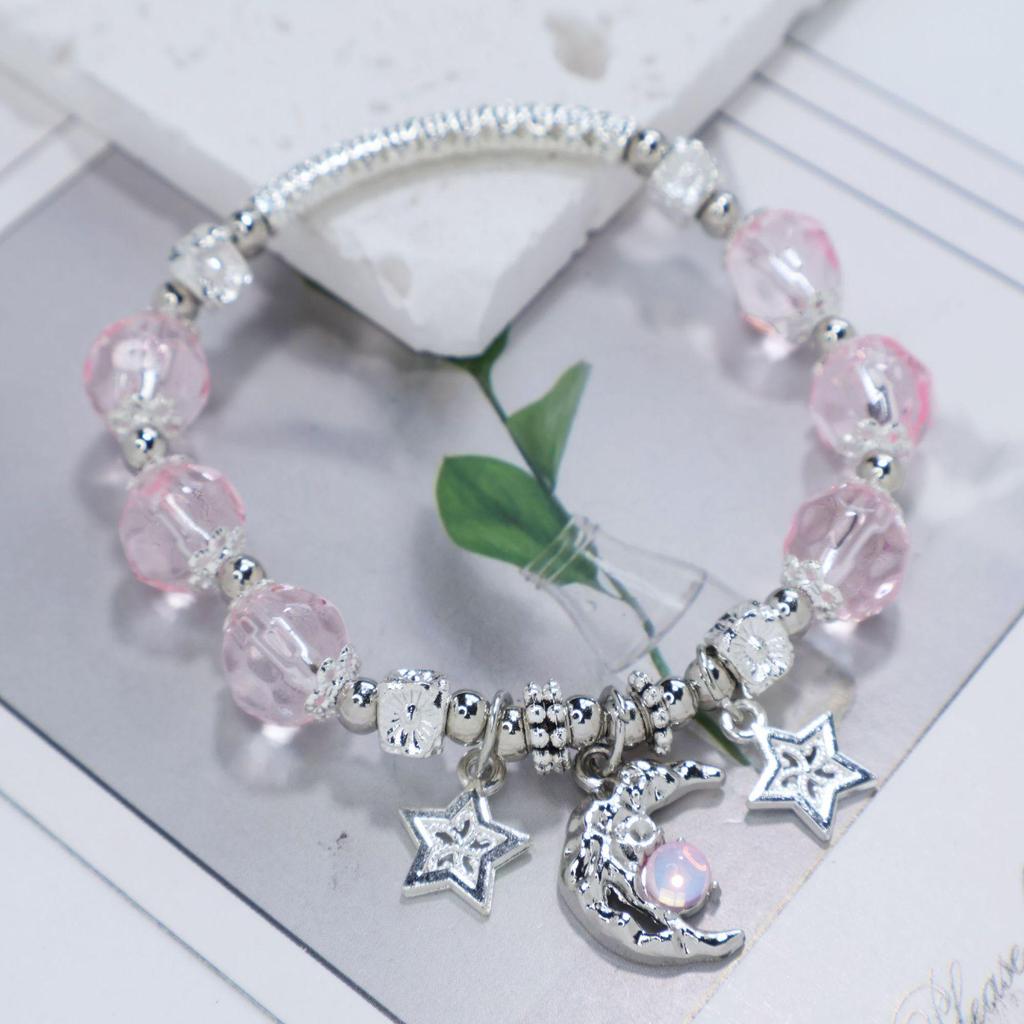 Mori Style Mermaid Crystal Bracelet – Versatile Niche Design for Women, Ideal for Students and Best Friends
