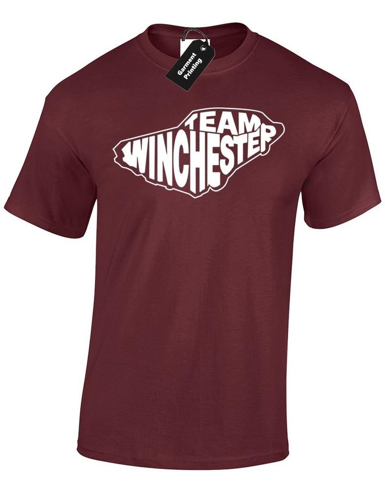 Команда Винчестер Братья из Сверхъестественного Кастиэль Дин Унисекс Футболка Унисекс Футболка M