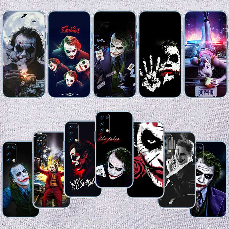 RE40 Joker Transparent Phone Case for Motorola Moto G10 G20 G30 G31 G32 G34 G35 G41 G42 G50 G51 G52 G55 G60 G60S G62 G71 G72 G75