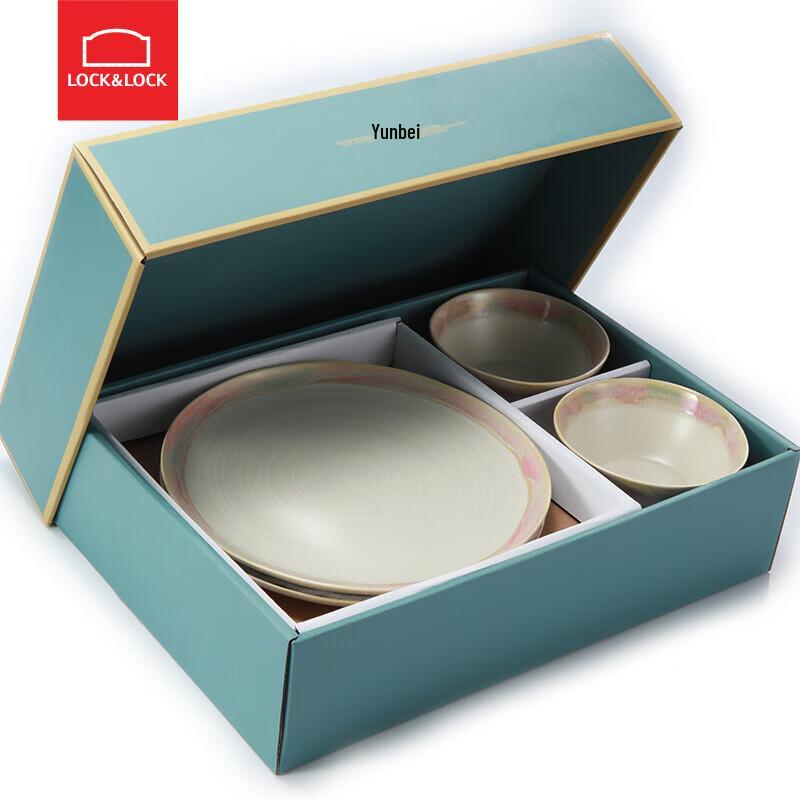 LocknLock Ceramic Bowl and Dish Set