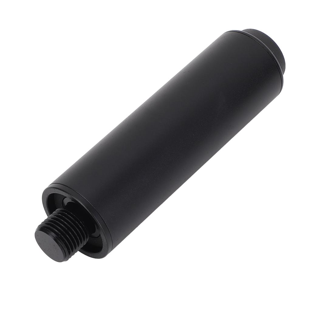 Extensor pentru tacuri de biliard de 4 inch cu bara de protectie din cauciuc Accesoriu pentru biliard pentru extensie pentru tacuri de biliard din aluminiu