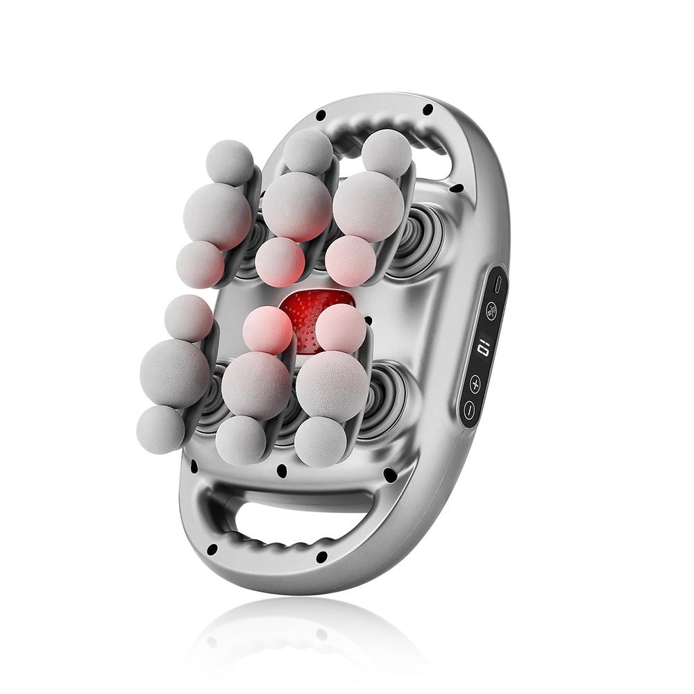 18 Köpfe Fascia-Pistole Massage Hochfrequente Vibration Nacken Schulter Rücken Taille Bein Körper Massagegerät