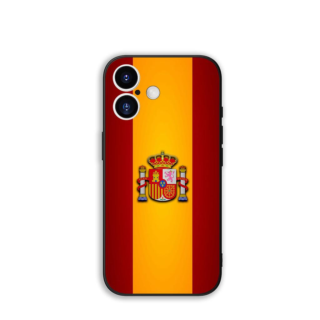 Handyhülle Spanien Flagge Gelb Rot Hülle für Xiaomi Redmi Note 15 11 9 10 Pro Plus A5 9A 9T 10A 10C 9C NFC 15C 8T Case
