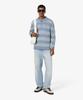 LACOSTE Men'S Bold Stripe Cotton Sweater Polo Shirt Ah0488-56N Vdb
