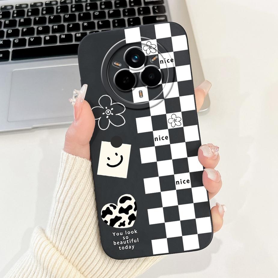 Für Realme 14 Pro 5G Hülle RMX5056 Stylische Kunstbemalte Abdeckung Stoßfeste Handyhülle Für Realme 14 Pro Plus Realme14 Pro+ Weiche Taschen