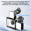 Metal Frame Camera Cage for Insta360 GO Ultra Aluminum Case Protective Frame Multifunctional Extension Accessory Snap-Locking