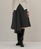 Kamino Wrap Skirt Charcoal