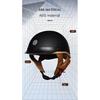 Retro and Vintage Half Open Face DOT Approved Motorcycle Helmet for Man and Woman