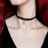 Moon Pendant Necklace Alloy Electroplated Fashion Jewelry For Women And Men