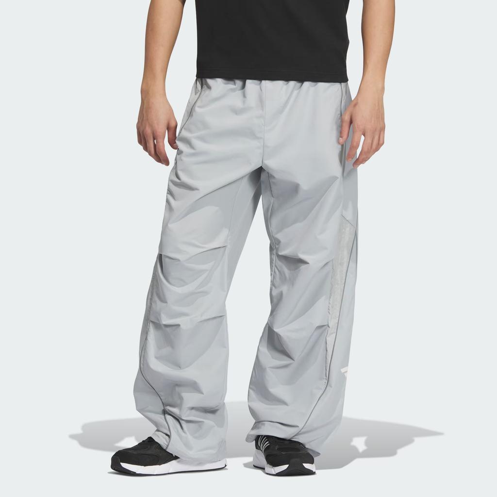Adidas Fustl Parachute Tracksuit Bottoms Men Bottoms Rock-Grey JI8738