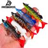 9.3cm 15g Soft Bait Lure with Lead Head Hook for Sea Bass Fishing - T-Tail Artificial Bait