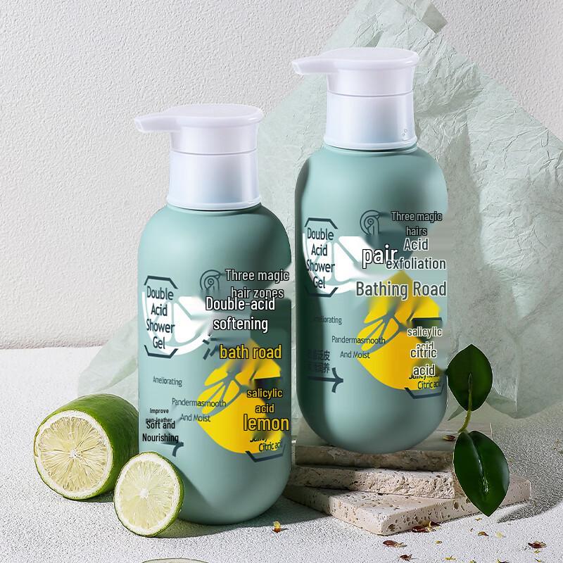 Three Magicians Dual Acid Softening Body Wash