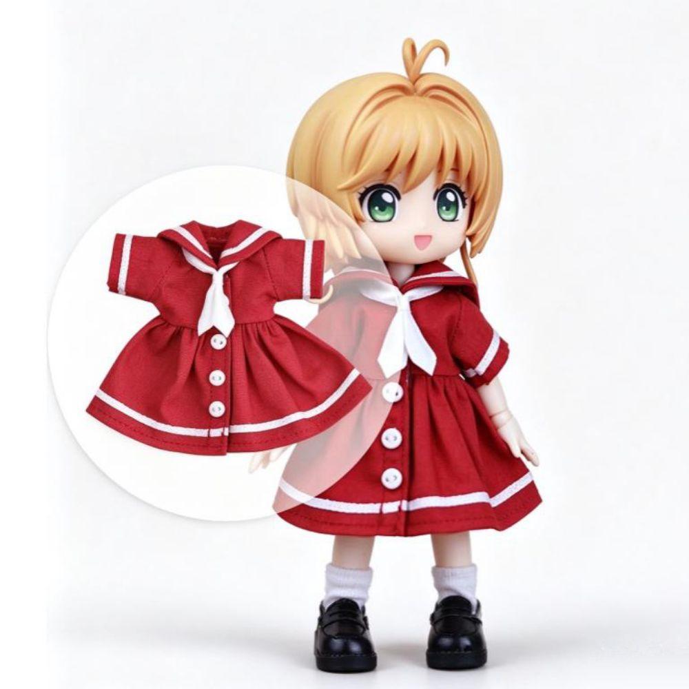 Multicolors JK Pleated Skirt Clothes Cute JK Uniform for OB11 Doll/For 1/12 BJD Doll