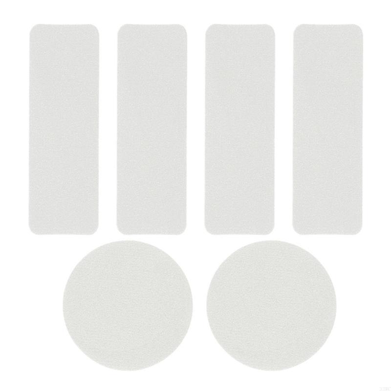 6 Stück Schuhreparaturflicken Klebend Sneaker Reparaturflicken Quadratisch Rund Schuhlochvermeidung Reparaturflicken Einfache Anwendung