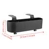 Partitioned Car Interior Cup Holder With Hooks Hanging Headrest Container  Water Bottles