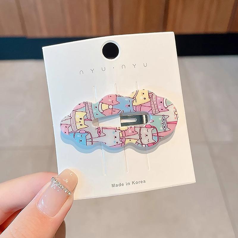 

Creative Cartoon Cute Sweet Colorful Hairpin For Women Girls Kawaii Bangs Hair Clip Side Clip Headwear Hair Accessories