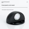 §1 Set Silicone Anti-Collision Buffer New No-Drill Magnetic Door Stopper For Glass & Bedroom Doors Windproof Floor Mount