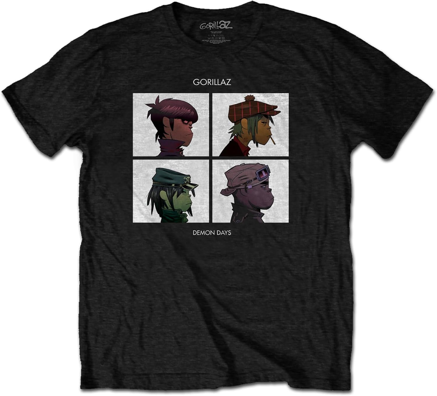 Gorillaz Men s Demon Days T-Shirt | Officially Licensed Merchandise S разноцветный