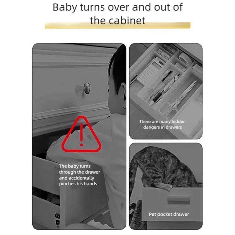 Several Purpose Magnetic Lock For Furniture Exits Drawers High Strength Magnet Child Safety