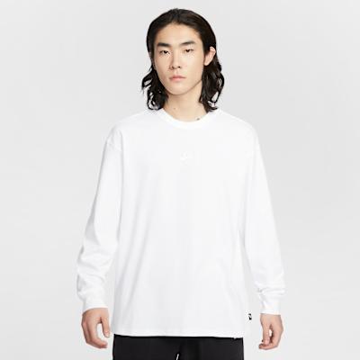 Nike T Shirts Men s White Crew Neck Moderate L