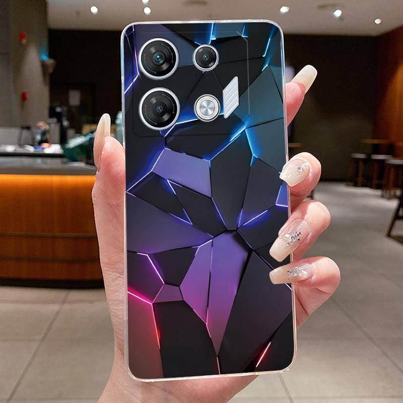 Casing For infinix GT 10 Pro Luxury Dragon Cute Cool Boys Girls Transparent Phone Case Back Cover infinix GT10 Pro GT10Pro Shell