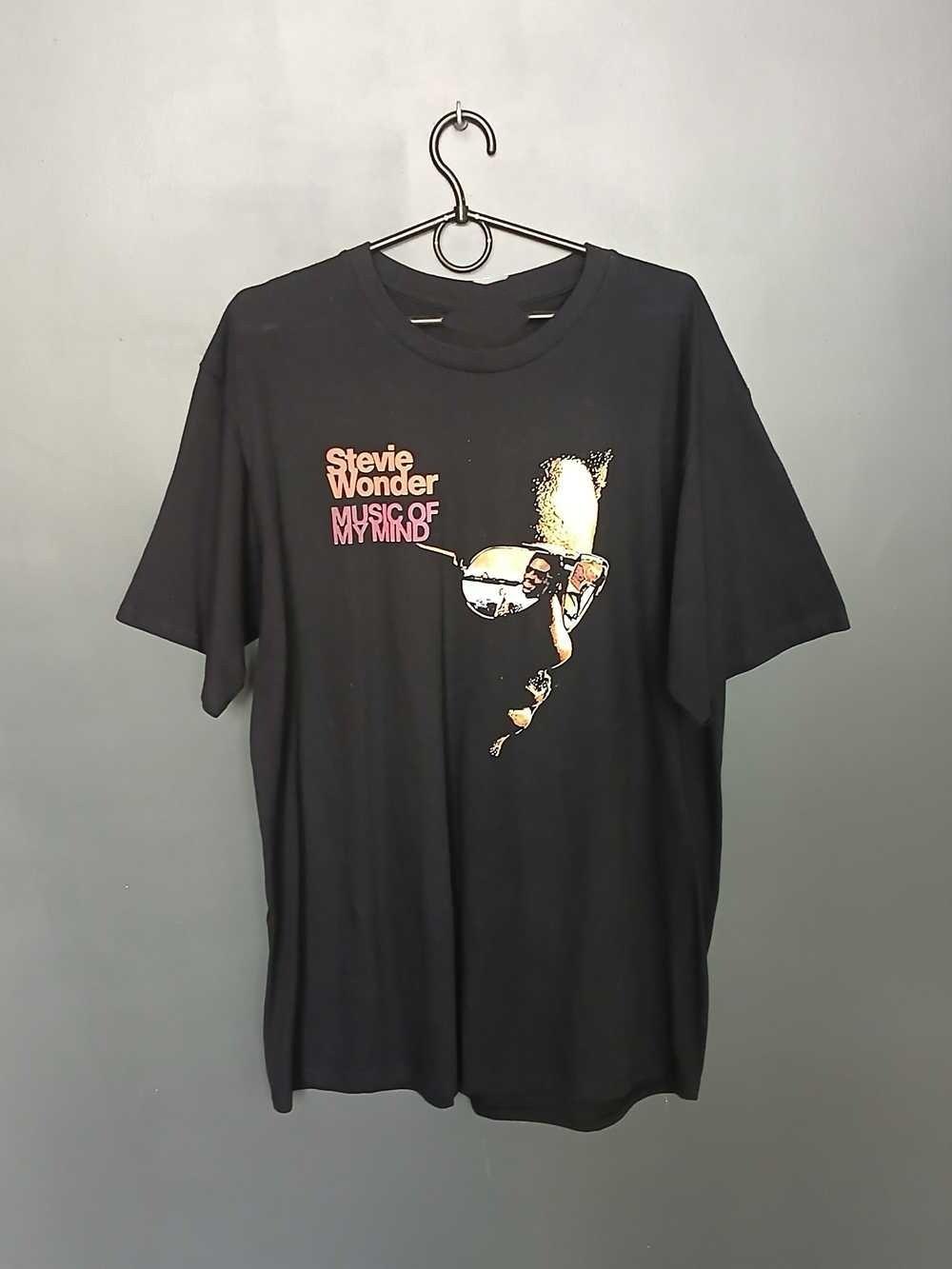 Band Tees Stevie Wonder Music Of My Mind T-Shirt PP2746 M