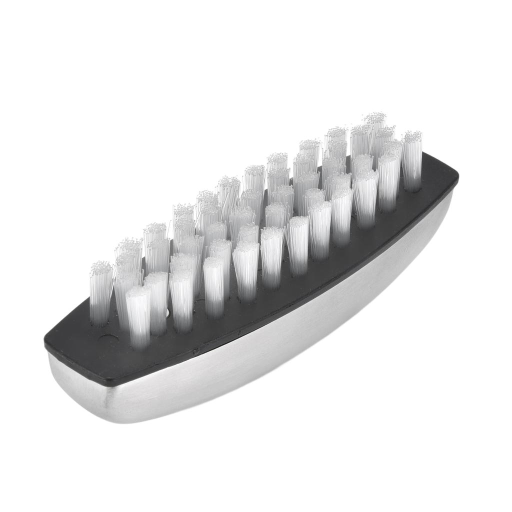 Fruit Vegetable Cleaning Brush 304 Stainless Steel Nylon Wool Multifunction Finger Nail Brush for Kitchen