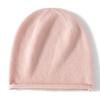 Women's 100% Pure Cashmere Autumn/Winter Versatile Knit Hat - Solid Color, Warm & Stylish