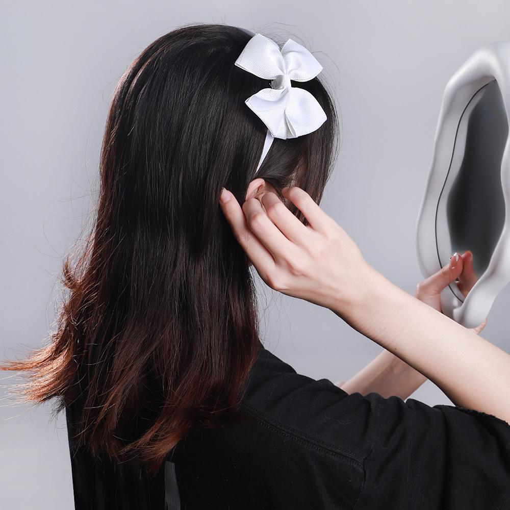 20 Colors Cute Bowknot Baby Girl Hair Band Ribbon Handmade Hair Bows Tiaras Hairbands Headbands Headwear Hair Accessories