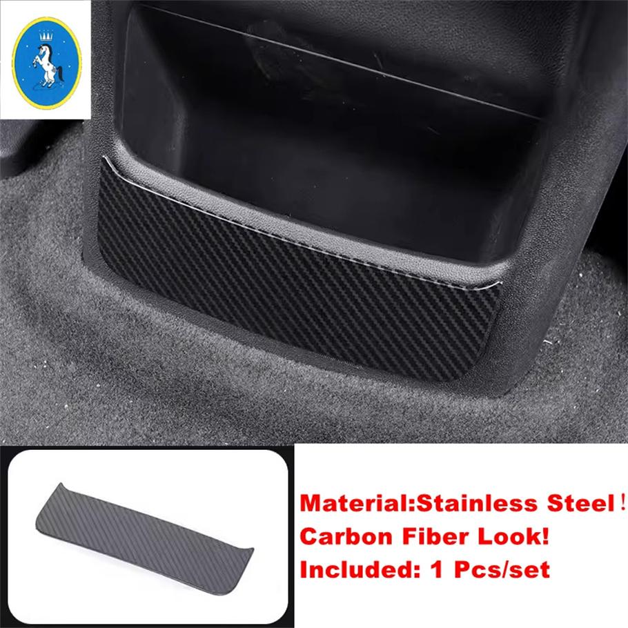 Carbon Fiber Auto Glove Storage Box / Gear Shift Box / AC Vent Outlet Cover Trim Accessories For Changan UNI-K UNIK  - 2024