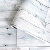 Wood Peel and Stick Wallpaper Shiplap Distressed Wood Plank Removable Wallpaper Self-Adhesive Farmhouse Wallpaper for Cabinets