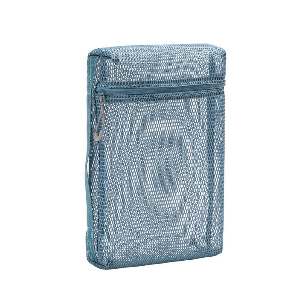 Visible Mesh Makeup Bag Hollow Nylon Storage Pouch Breathable Mesh Cosmetic Bag Girls