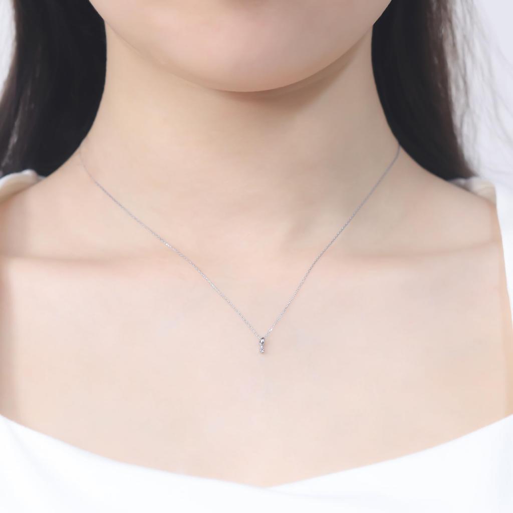 BLOOM Necklace K10 White Gold Diamond [BLOOM] [Official] [WEB Exclusive] Women's 0442-1061-0020-0000