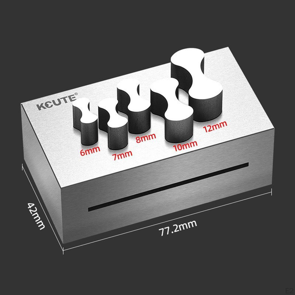 Scheibenschneider zur Schmuckherstellung, Locher, handgefertigtes Zubehör, Formstanzwerkzeug aus Metall