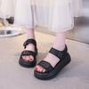 Student sports sandals women's summer 2025 new versatile thick-soled soft-soled outer wear casual fashion beach sandals women