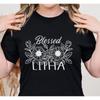 Litha T Shirt Blessed Pagan Holiday Wheel Of The Year Floral Wiccan Seasonal Witch