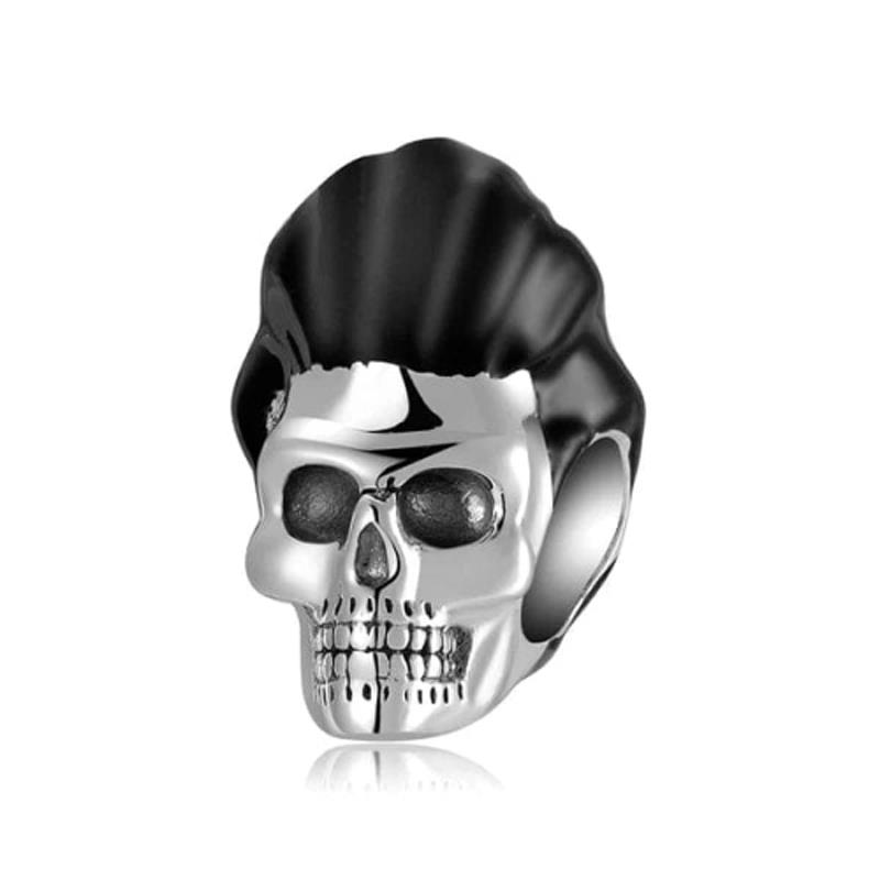 925 Silver Halloween Skull Dreamcatcher Charm Pendant DIY Bracelet Jewelry Women Gift Fashion Accessories