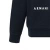 Armani Exchange Embroidered Logo Cotton Sports Hoodie Men Hoodies Navy-Blue 8NZMPC-ZJ1ZZ-1510