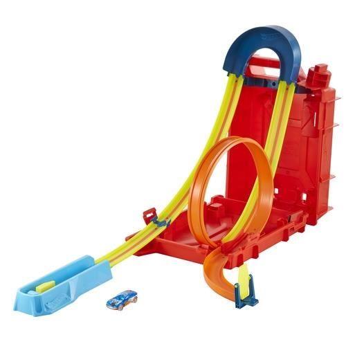 Jouet - HOT WHEELS - TRACK BUILDER UNLIMITED - COFFRET CASCADES - Intérieur - Enfant