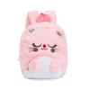 Cartoon Unicorn Plush Backpack with Big Eyes for Little Girls
