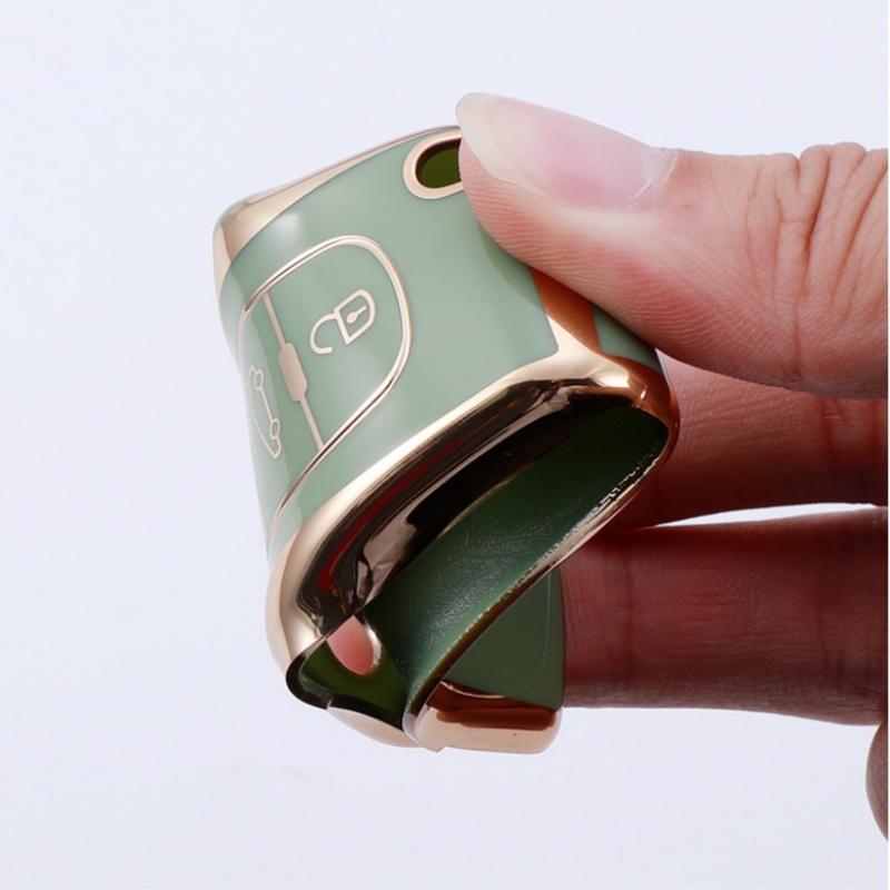 Mode TPU Autoschlüsselhülle Abdeckung Für Peugeot 207 307 308 407 607 807 Geschützter Schlüsselanhänger