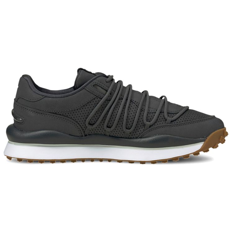 Puma Lace Rider Prm Soft Synthetic Leather Shock Absorbing Breathable Lightweight Durable Non-Slip Low-Top Marathon Running Shoes 375956-01
