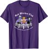 Villains Bad Witches Club Epic Group Shot Chest Logo T-Shirt Unisex
