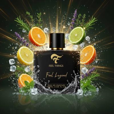 Πολυτελές FEEL LEGEND Άρωμα Μακράς Διάρκειας για Άνδρα | EDP 100ml | Κόκκινο Μανταρίνι, Γκρέιπφρουτ, Μέντα & Κανέλα, Τριαντάφυλλο, Πικάντικο |