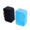 2pcs Fryer Silicone Pot Non Stick Reusable Liner Basket Replacement for Ninja DZ201 Foodi 8QT Blue and Black