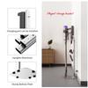 Satuo S3 Aluminium-Staubsaugerhalterung für Dyson V7, V8, V10, V11, V15 und V12 Slim, Staubsaugerständer mit Aufbewahrungsmöglichkeit