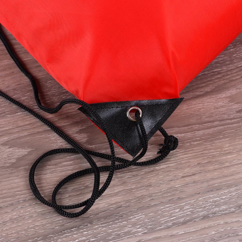 Custom Polyester Waterproof Double Drawstring Backpack with Logo