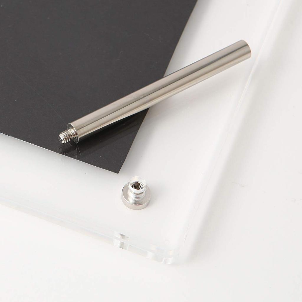 MUJI Acrylic Standing Photo Frame A5 Size Width 20cm x Depth 26cm