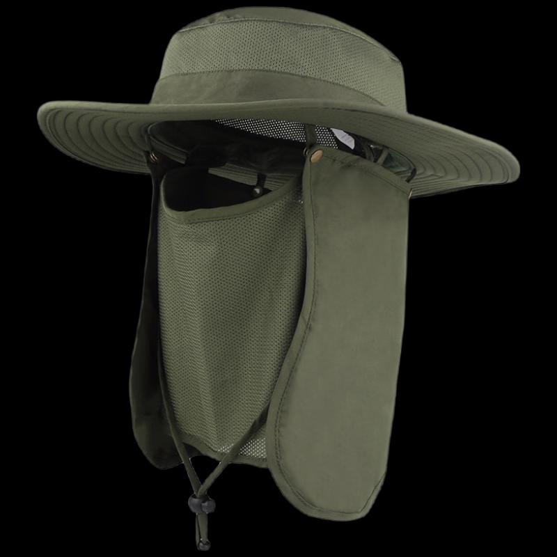 

Aishangyundong Рыболовная шляпа для защиты от солнца на открытом воздухе 58-60cm